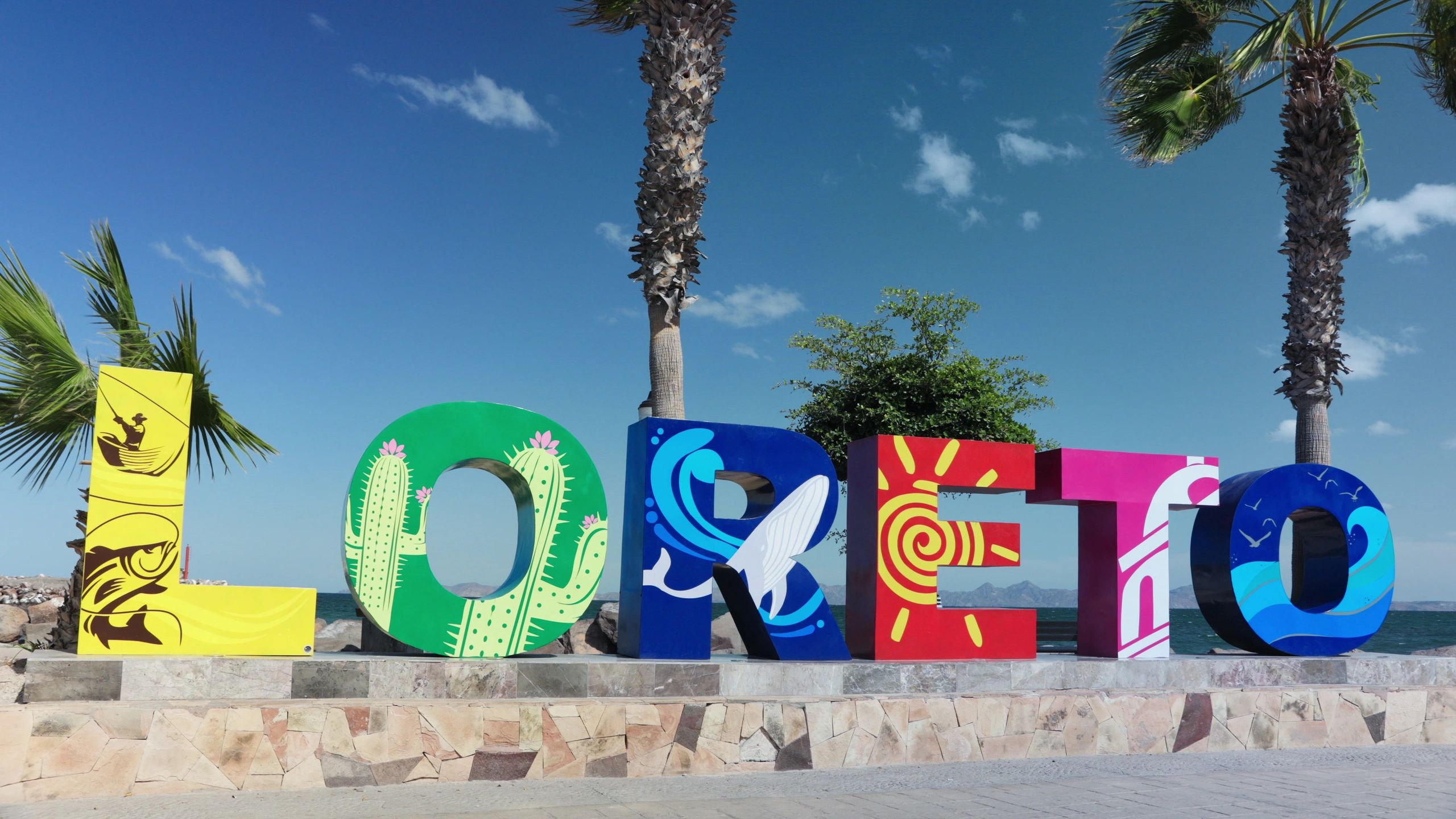 Scenic Baja California coastal destination